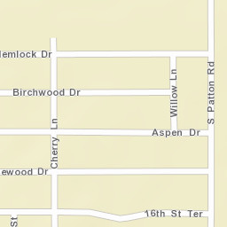 5900-5998 Aspen Dr, Great Bend, KS 67530 Street Map