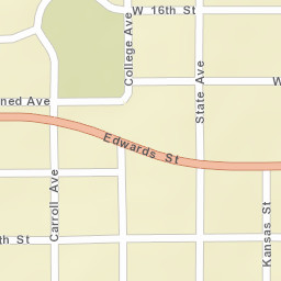 701 Edwards St, Larned, KS 67550 Street Map