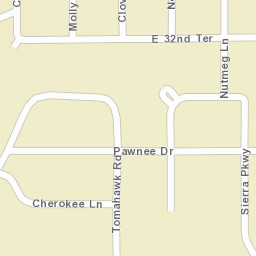 3101 Sierra Pkwy Hutchinson KS Street Map