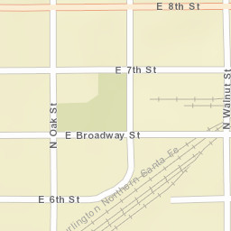 612-616 N Walnut St Newton KS Street Map