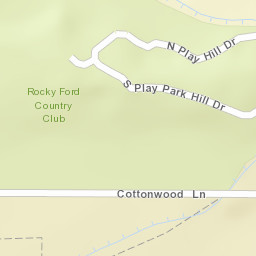 398 Cottonwood Ave, Rocky Ford, CO Street Map