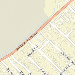 1901 San Vincente Dr, Concord, CA 94519, USA Street Map