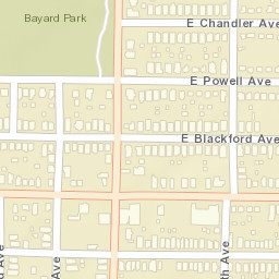 1099 South Kentucky Avenue, Evansville, IN Street Map