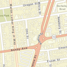 1816 Ashby Ave, Berkeley, CA 94703 Street Map