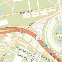 1158 Gorgas Ave, Golden Gate National Recreation Area, San Fr Street Map