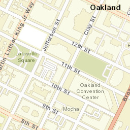 1151-1199 Clay St, Oakland, CA 94612 Street Map