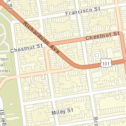 34 Miley St San Francisco CA 94123 Street Map