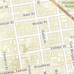 1651-1661 Taylor Street San Francisco CA Street Map