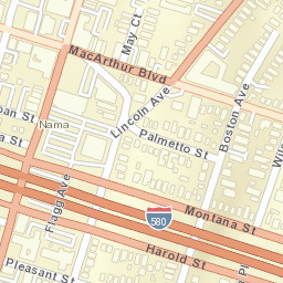 2141 MacArthur Blvd, Oakland, CA 94602, USA Street Map