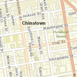 819 Grant Ave, San Francisco, CA 94108, USA Street Map