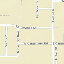 110-112 Tanglewood Dr Dodge City Street Map