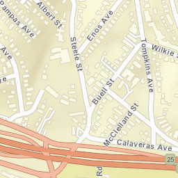 4643 Tompkins Ave, Oakland, CA 94619, USA Street Map