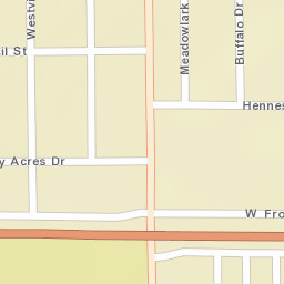 2801-2849 N 14th Ave Dodge City KS Street Map