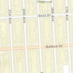 618-622 19th Ave San Francisco CA Street Map