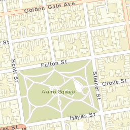 936-998 Scott St San Francisco CA Street Map