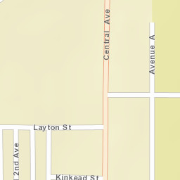 2353-2397 Central Ave Dodge City KS Street Map