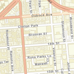 1672 15th St, San Francisco, CA 94103, USA Street Map