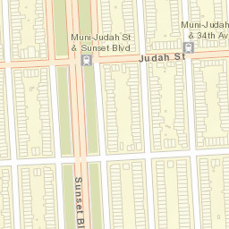 1465 38th Ave San Francisco CA Street Map