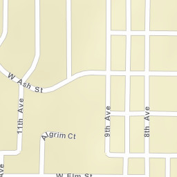 900-998 W Ash St Dodge City KS Street Map