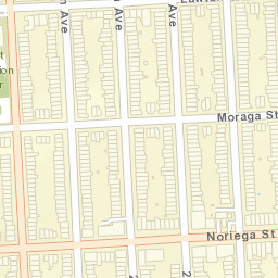 1826 Noriega St, San Francisco, CA 94122, USA Street Map