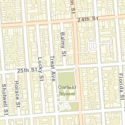 2869 Folsom St, San Francisco, CA 94110, USA Street Map