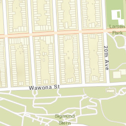 1108-1150 Vicente St, San Francisco, CA 94116, USA Street Map