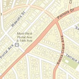 2601 14th Ave, San Francisco, CA 94127, USA Street Map