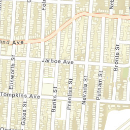 225 Banks St, San Francisco, CA 94110 Street Map