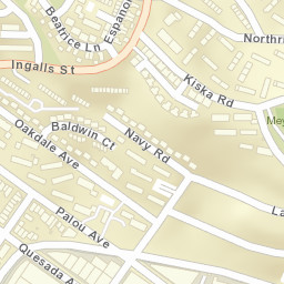 17-21 Whitfield Ct San Francisco CA Street Map