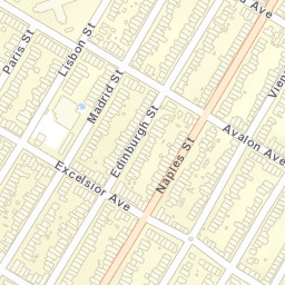 145-199 Lisbon St San Francisco CA Street Map