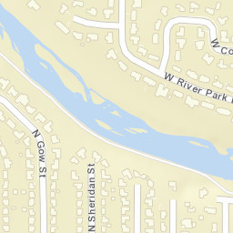 3033 W River Park Ct Wichita KS Street Map