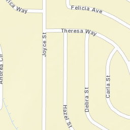 5043-5057 Erica Way Livermore CA Street Map