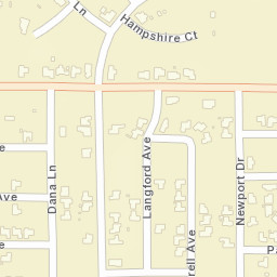 2320-2400 O Farrell Ave Modesto CA Street Map