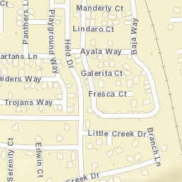 4422-4498 Fara Biundo Dr, Modesto, CA Street Map