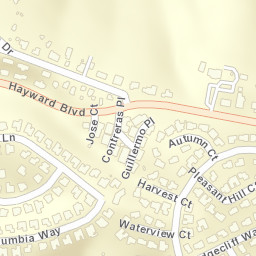 27001-27027 Belfast Ln, Hayward, CA 94542 Street Map