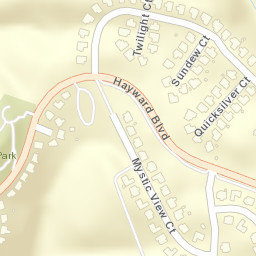 28693-28699 Hayward Blvd, Hayward, CA 94542 Street Map