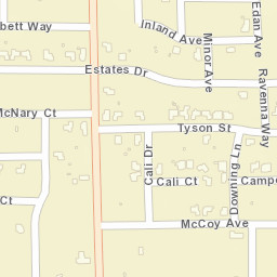 600-604 Church St, Modesto, CA 95357 Street Map