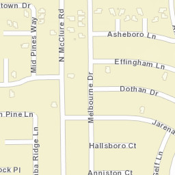 404-408 Mid Pines Way, Modesto, CA Street Map
