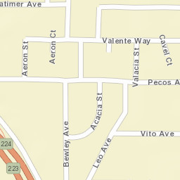 1104 Latimer Ave, Modesto, CA 95351 Street Map