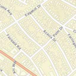 701-745 Paloma Ave, Burlingame, CA 94010, USA Street Map