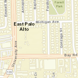 2423 Illinois St, East Palo Alto, CA 94303 Street Map