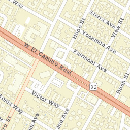 799 Castro St, Mountain View, CA 94041 Street Map