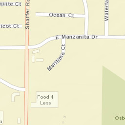 3021-3131 Shaffer Rd Atwater CA Street Map