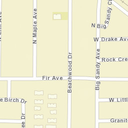 2788-2810 Beachwood Dr, Merced, CA Street Map