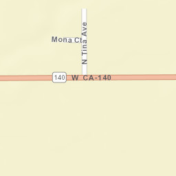 2201-2329 Central Yosemite Hwy, Merced Street Map