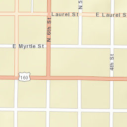 301-399 N Pennsylvania Ave, Independence Street Map