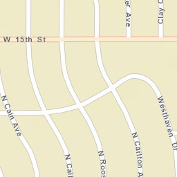 1209 N Roosevelt Ave Liberal KS Street Map