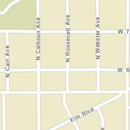 611-657 N Webster Ave Liberal KS Street Map