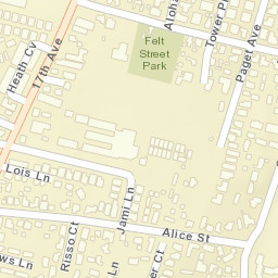 1950 Merrill St Santa Cruz CA 95062 Street Map