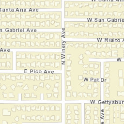 4881 E Pico Ave Fresno CA 93726 Street Map